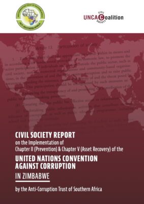 New Civil Society Report on Zimbabwe: More Political Will and Resources Needed to Effectively Fight Corruption
