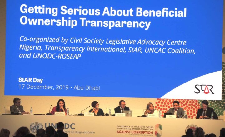 Our key take-aways from the COSP8 Special Session: Getting Serious About Beneficial Ownership Transparency