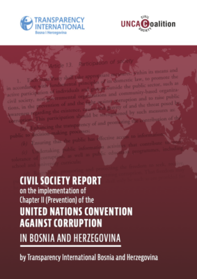 New civil society report on Bosnia and Herzegovina: Lacking political will is hindering anti-corruption reforms