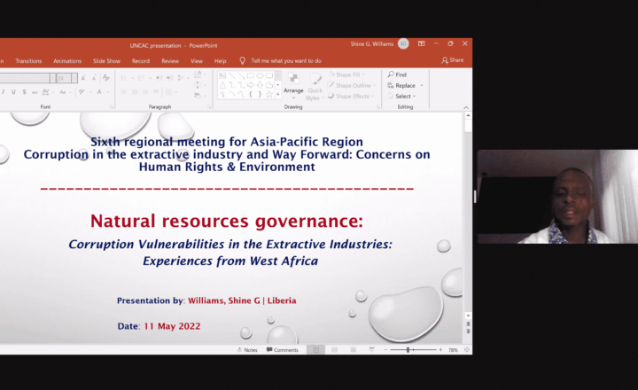 Sixth Asia-Pacific Regional Meeting: Corruption in the Extractive Industry and Way Forward – Concerns for Human Rights and the Environment