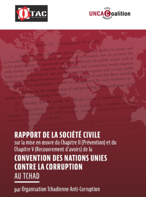 New civil society report on Chad: Gaps in legal and institutional frameworks hampering real progress on UNCAC implementation