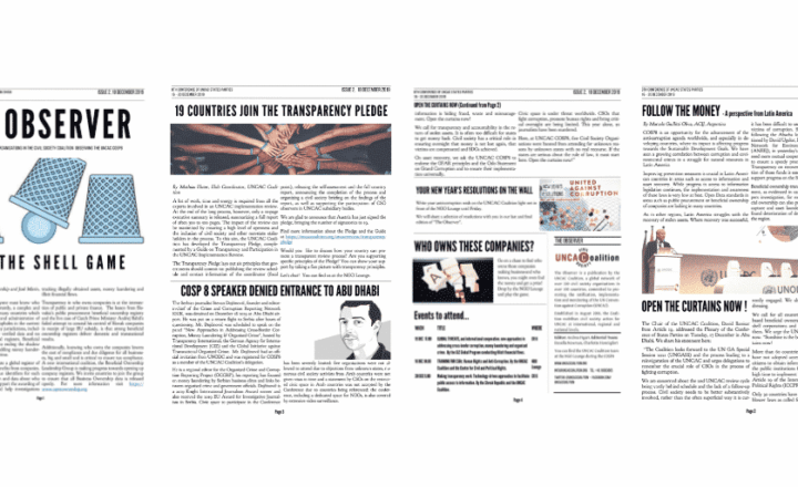 “The Observer” – Issue Nr.2 at CoSP 8