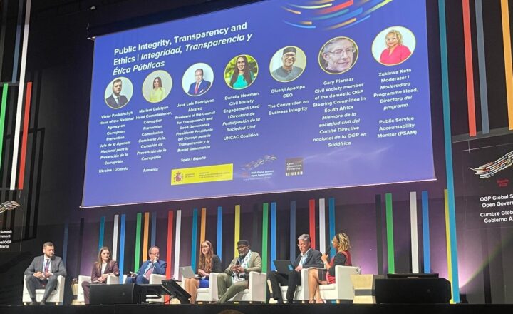 Enhancing interlinkages between the OGP and UNCAC – a call to action