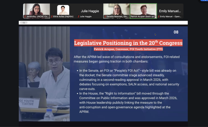 Pushing Beyond Secrecy: Reflections from the Asia-Pacific Regional Meeting