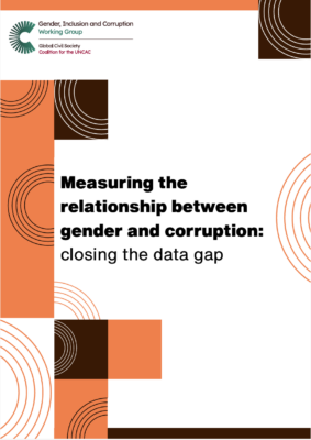Measuring the relationship between gender and corruption: closing the data gap