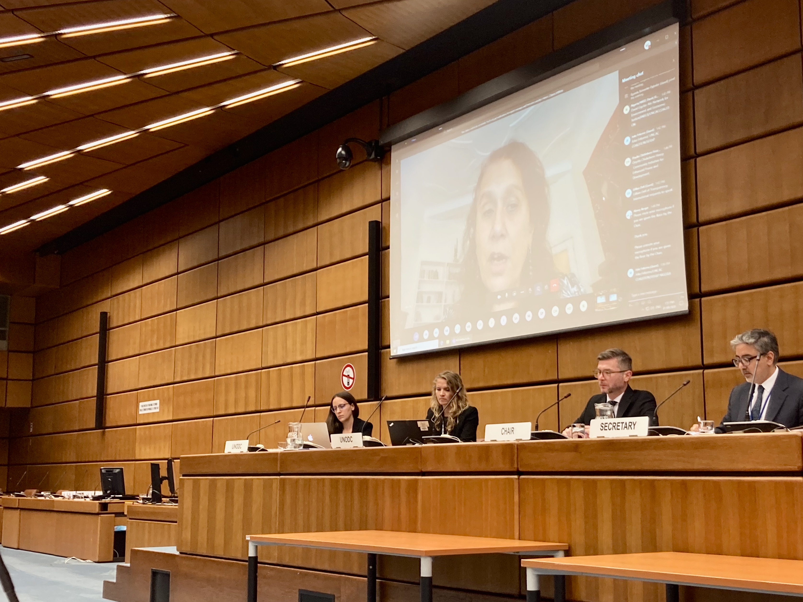 Intervention of Gillian Dell on behalf of Transparency International, member of the UNCAC Coalition Coordinating Committee