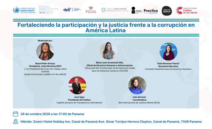 Fortaleciendo la participación y la justicia frente a la corrupción en América Latina